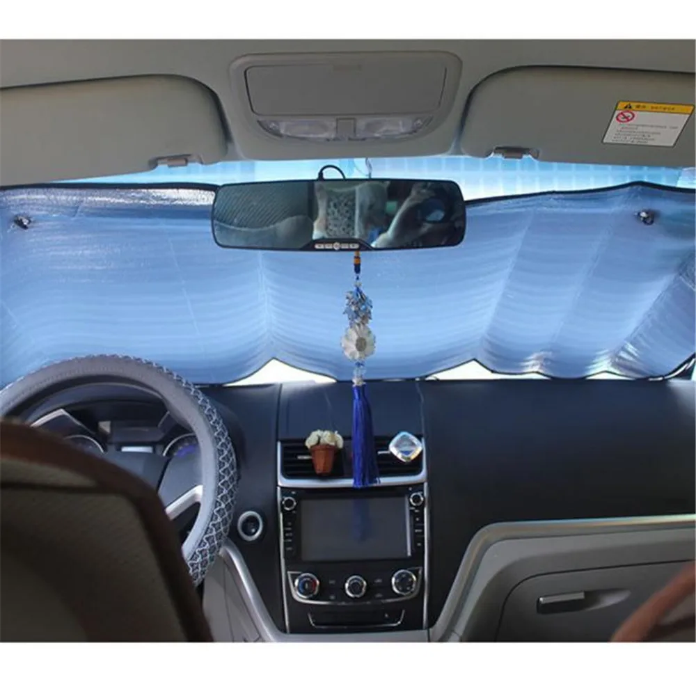 Foldable Car Windshield Visor Cover Front Rear Window Sun Shade for Skoda Opel DAF RAM Trucks Paccar Ford Otosan Chrysler | Автомобили и