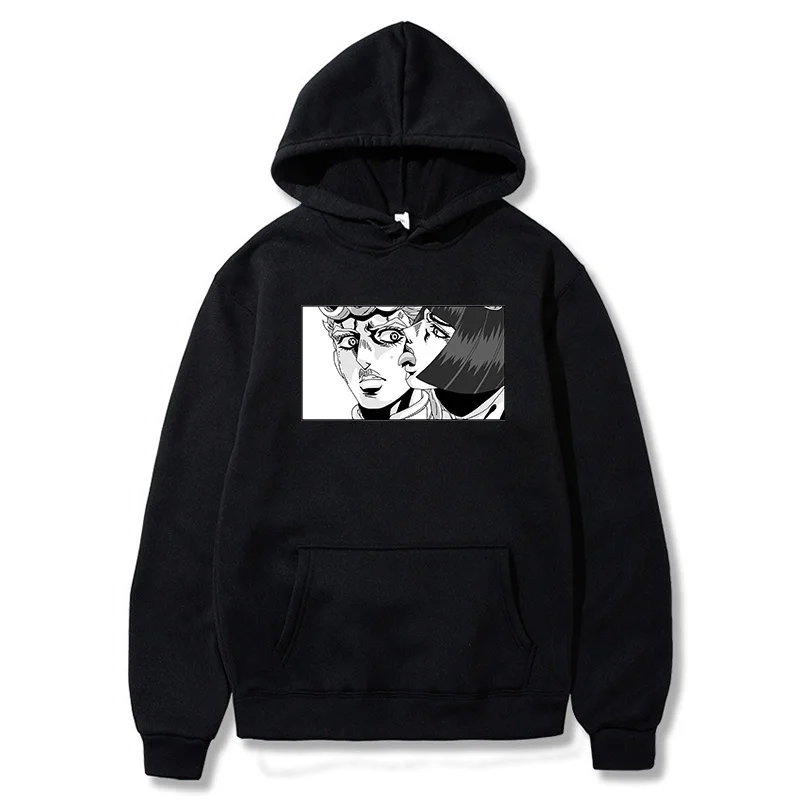 

JoJo's Bizarre Adventure Hoodies Sweatshirts Men Women Harajuku Hoodies Anime Fashion Hoodie Japanese Streetwear Cartoon Hoodies
