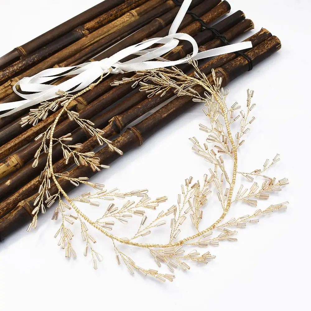 Свадебная тиара Стразы с жемчужинами и цветами ювелирные изделия свадебные