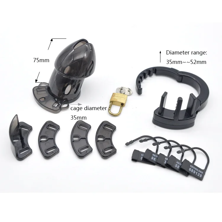 2019 New Arrival Fashion Contrast Color Vent Hole Design Male Chastity Device Cock Ring Penis Sex Toys La Seri | Красота и здоровье