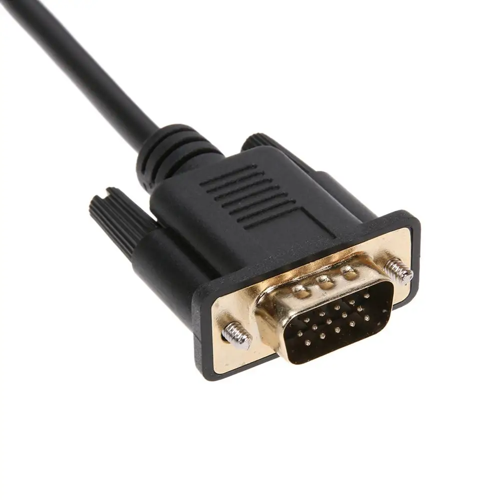 1 8 м Thunderbolt Дисплей Порты и разъёмы DP to VGA Мужской адаптер конвертер кабель Sup s до