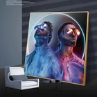 Картины на холсте Pnl Two frares, портретные художественные принты и плакаты, настенные художественные картины для гостиной, украшение для дома