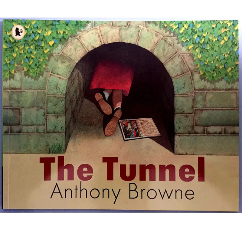 THE TUNNEL By Anthony Browne обучающая английская книга с картинками карта для детей подарки