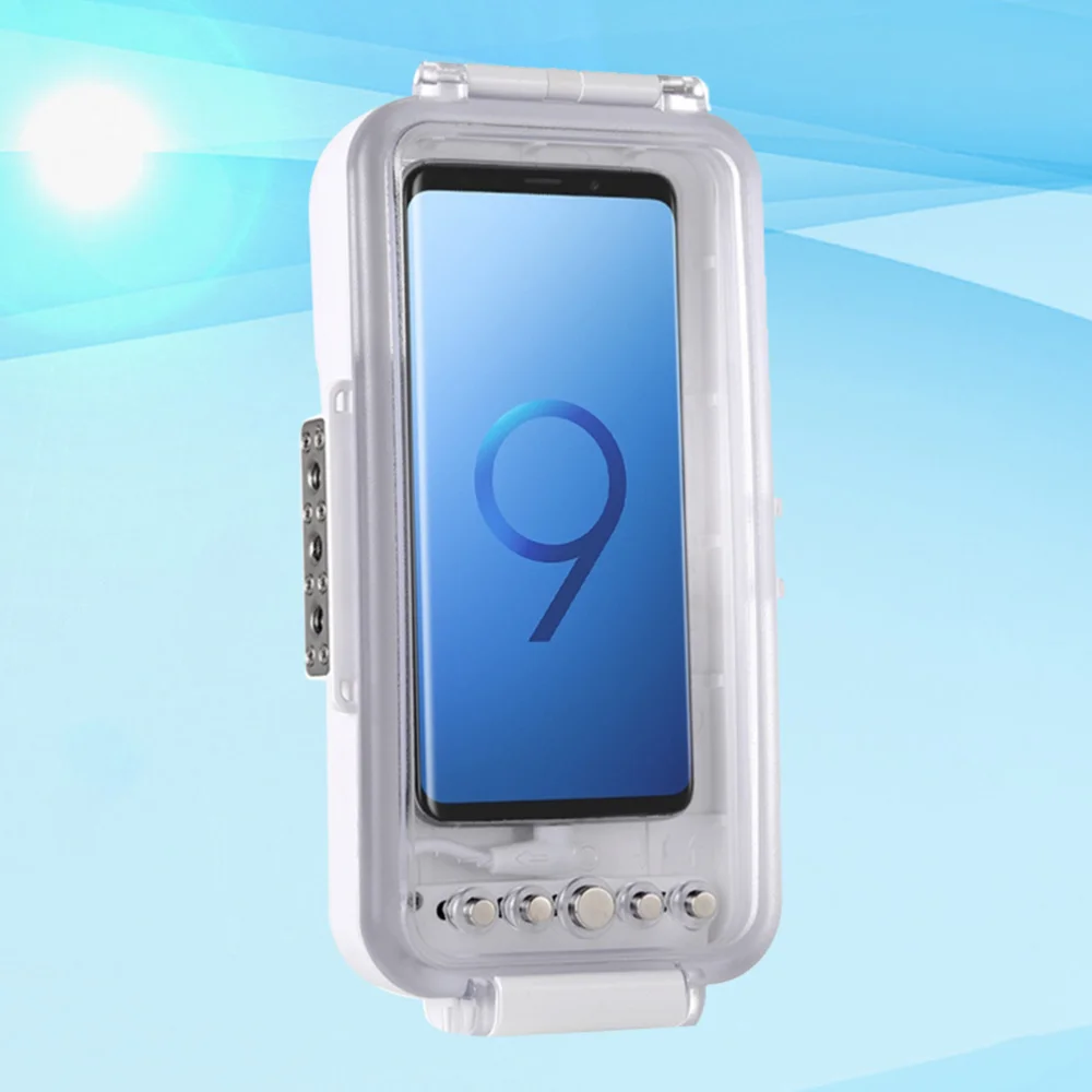 

1PC Mobile Phone Diving Case 45m Waterproof Diving Housing Photo Video Taking Underwater Cover Compatible for Type-C OTG