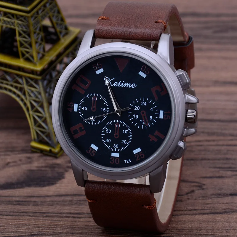 

High Quality Sports Quartz Watches Fashion Simple Wrist Watches Men's Personalized Wristwatch