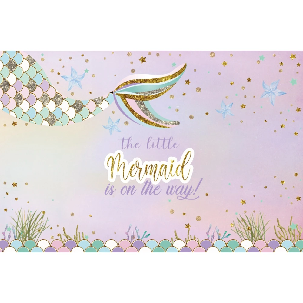 

Nitree Русалка фотография детский день рождения русалка весы хвост фотосессия морское дно оболочка фоны фотостудия