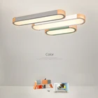 Деревянные декоративные потолочные светильники с дистанционным управлением, потолочные светильники, панели для гостиной, спальни, лампа deckenleuchten