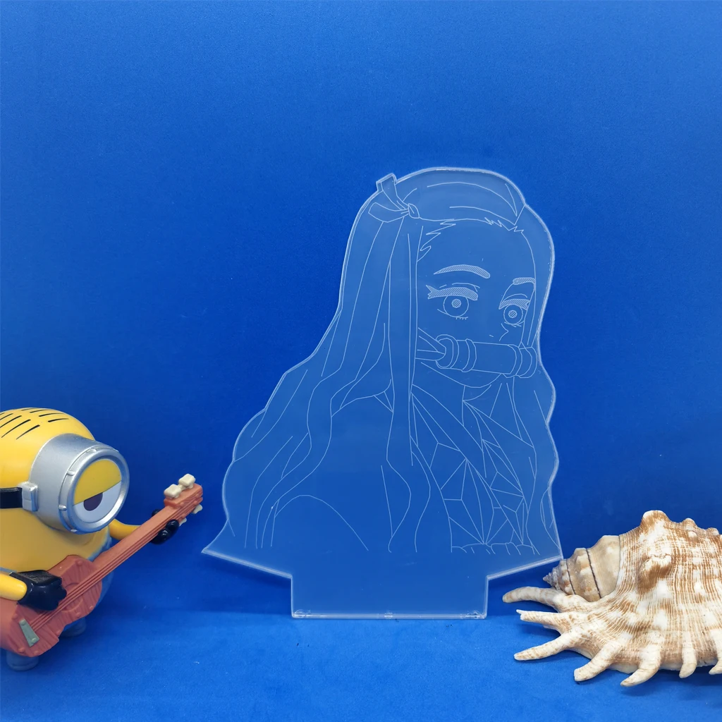 Аниме лампа для рассекания демонов только акриловая доска Kanae Kocho светильник