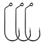 Рыболовный крючок, 10 шт., рыболовный крючок для приманки, морской окунь, крючки для Червяков, для ловли карпа