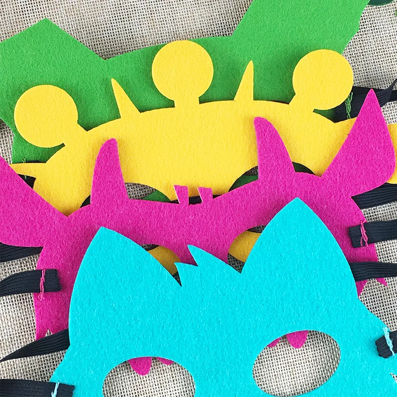 Xibao Хэллоуин маленький монстр детская войлочная маска маскарадное платье для