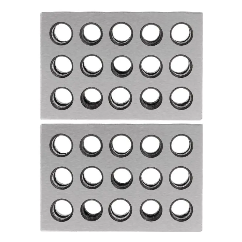 

2pcs Hardened Steel Ultra Engineers Blocks Precision 1" x 2" x 3" Milling Tool T8WE