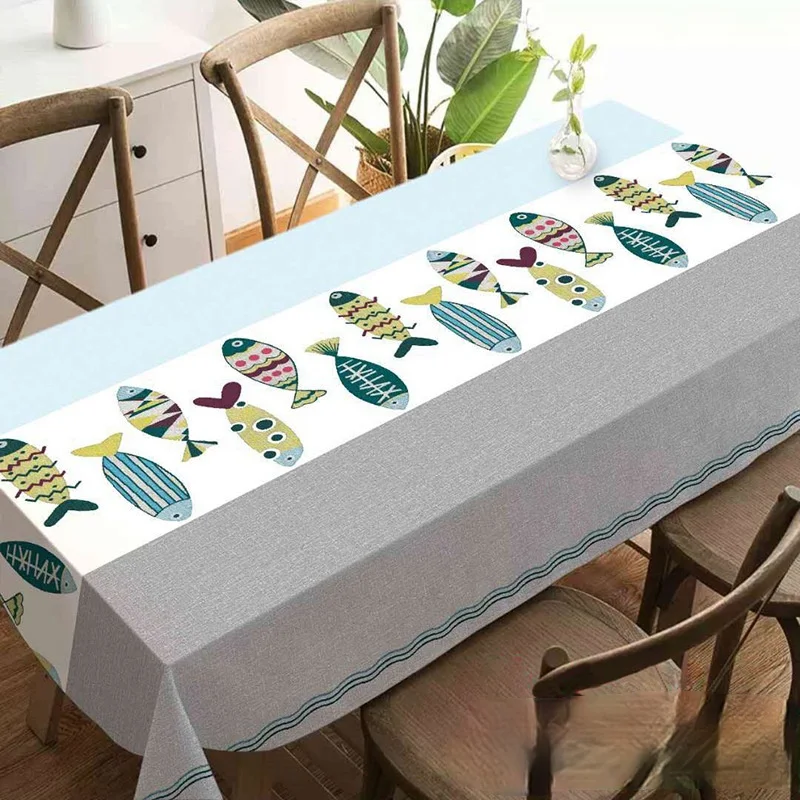 

Tablecloth Waterproof Table Cover Rectangle Desk Cloth For Table Manteles Wipe Covers Table Carpet Tablecloths Picnic Mat pvc