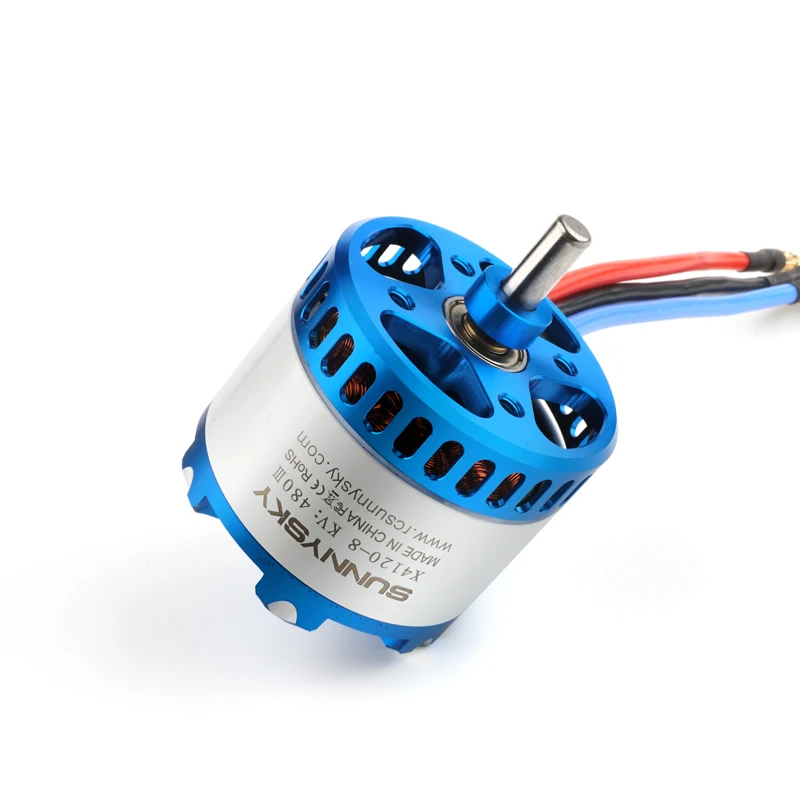 Оригинальный Sunnysky x4120 III KV480 KV550 X Fixed Wing Series бесщеточный двигатель для планера и