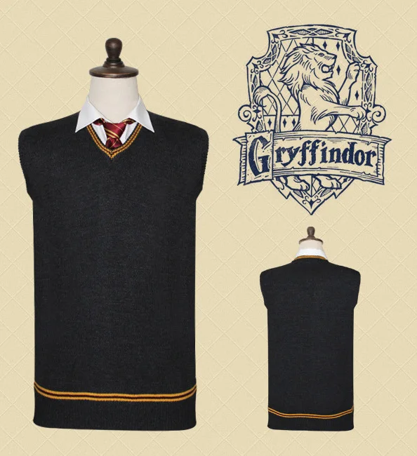 Hufflepuff Косплей халат Плащ юбка рубашка свитера галстук шарф униформа для Харриса костюм