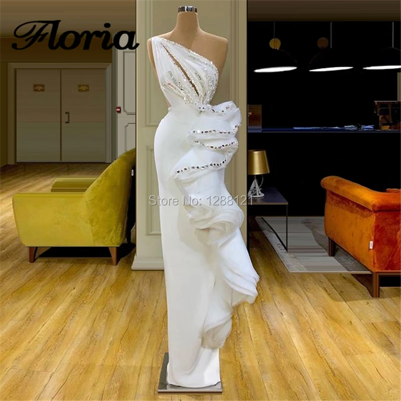 Роскошные атласные вечерние платья с бисером и открытым плечом турецкий кафтан