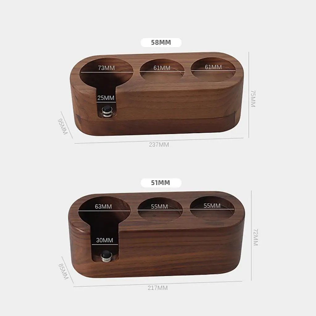 

Espresso Tamper Holder Stand Tamping Station Mat Stand Non-Slip Base Rack Easy Use for Kitchen Restaurant