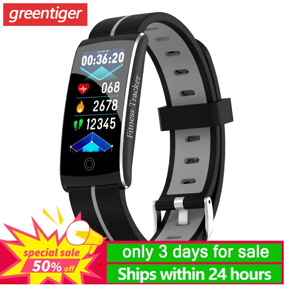 F10C мужской смарт браслет Wristband Hear Rate фитнес трекер Смарт Браслет часы