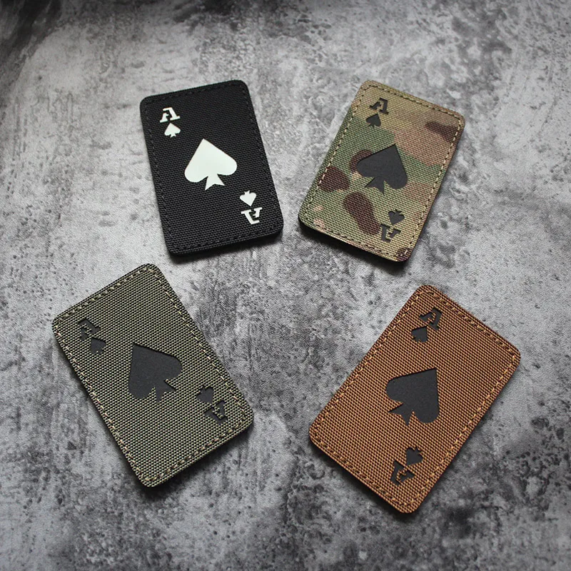 Новые товары светящиеся лопаты нашивка АСА воины выигрышная тактика военная