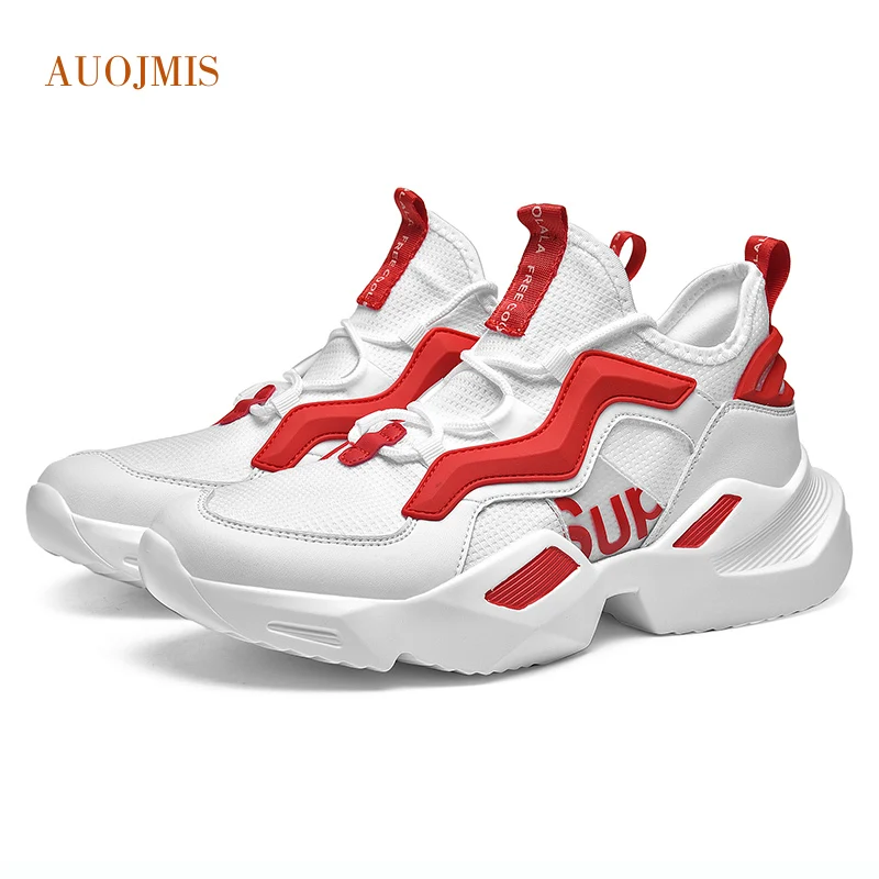 Видов спорта и мужская обувь для отдыха 2019 осень легкие дышащие вразлёт плетение