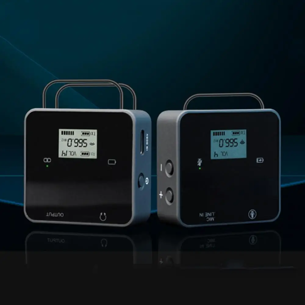 Портативный беспроводной мини петличный микрофон Feidu FM40 UHF подходит для
