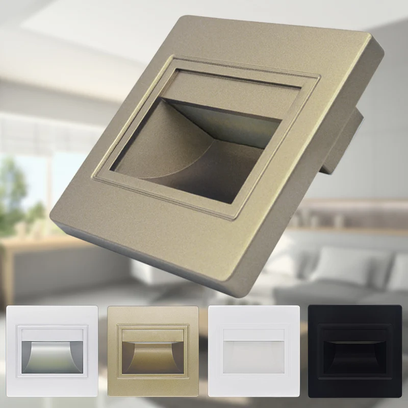 Светодиодный утопленный настенный светильник Step Light 1 5 Вт утопленная лампа для
