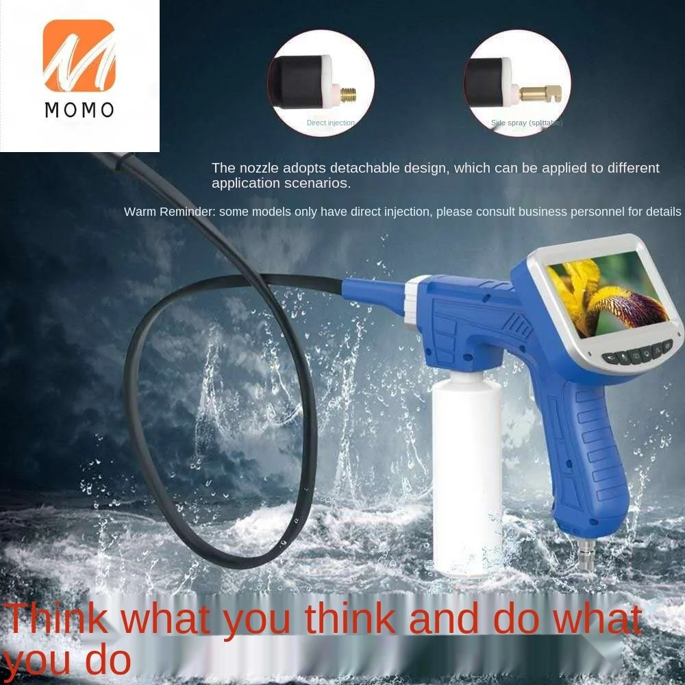 

Visualization Car Air Conditioning Cleaning Machine Spray Gun Tool Equipment Engine Evaporator Endoscope Detergent Kit