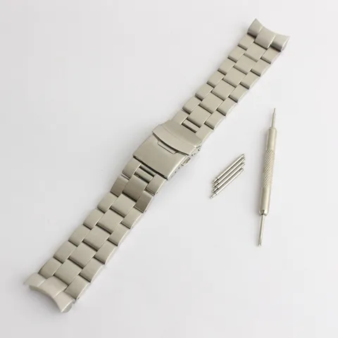 Ремешок для наручных часов, твердый изогнутый браслет для SKX007, 22 мм