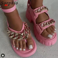 summer open toe brand new sandals for women hook loop black white comfort casual leisure shoes woman fashion hot sale 2021