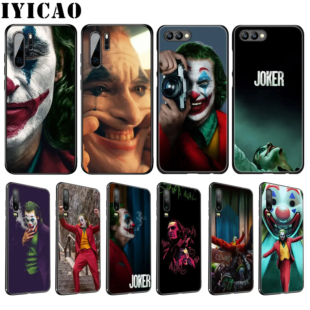 

joker movie Joaquin Phoenix Soft Case for Huawei P30 P20 Pro P10 P8 P9 Lite Mini 2017 P Smart Z Plus 2019 Cover