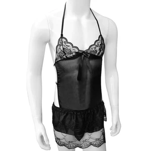 Женское платье, мужские очаровательные юбки для сна, кружевное нижнее белье Babydoll, женское нижнее белье