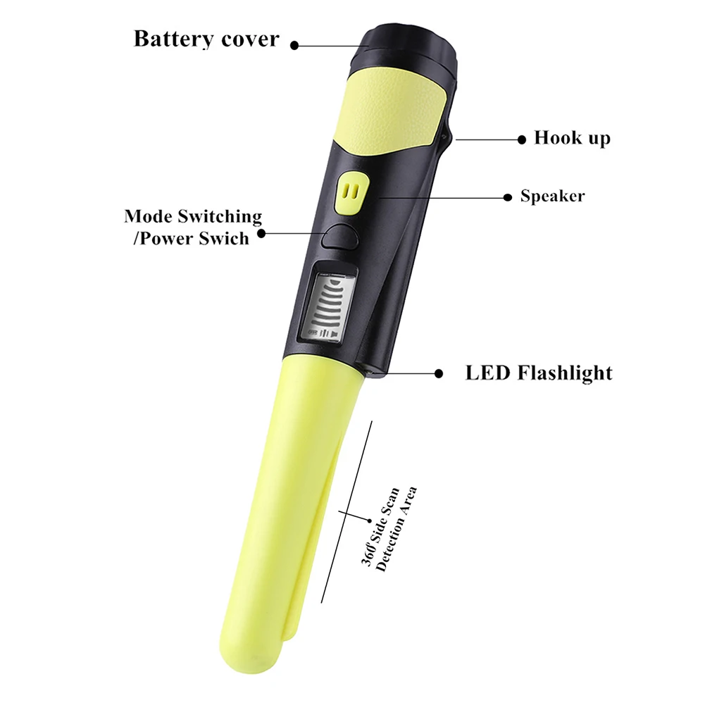 Портативный металлоискатель Pinpointer Высокочувствительный контактный указатель