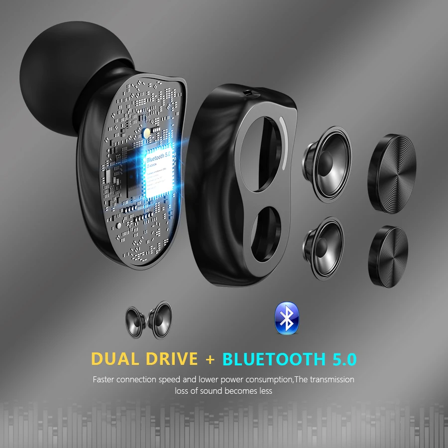 Фото Наушники вкладыши CBAOOO TWS Bluetooth 5 0 8D Наушники и гарнитуры Наушники вкладыши CBAOOO TWS Bluetooth 5 0 8D Наушники и гарнитуры