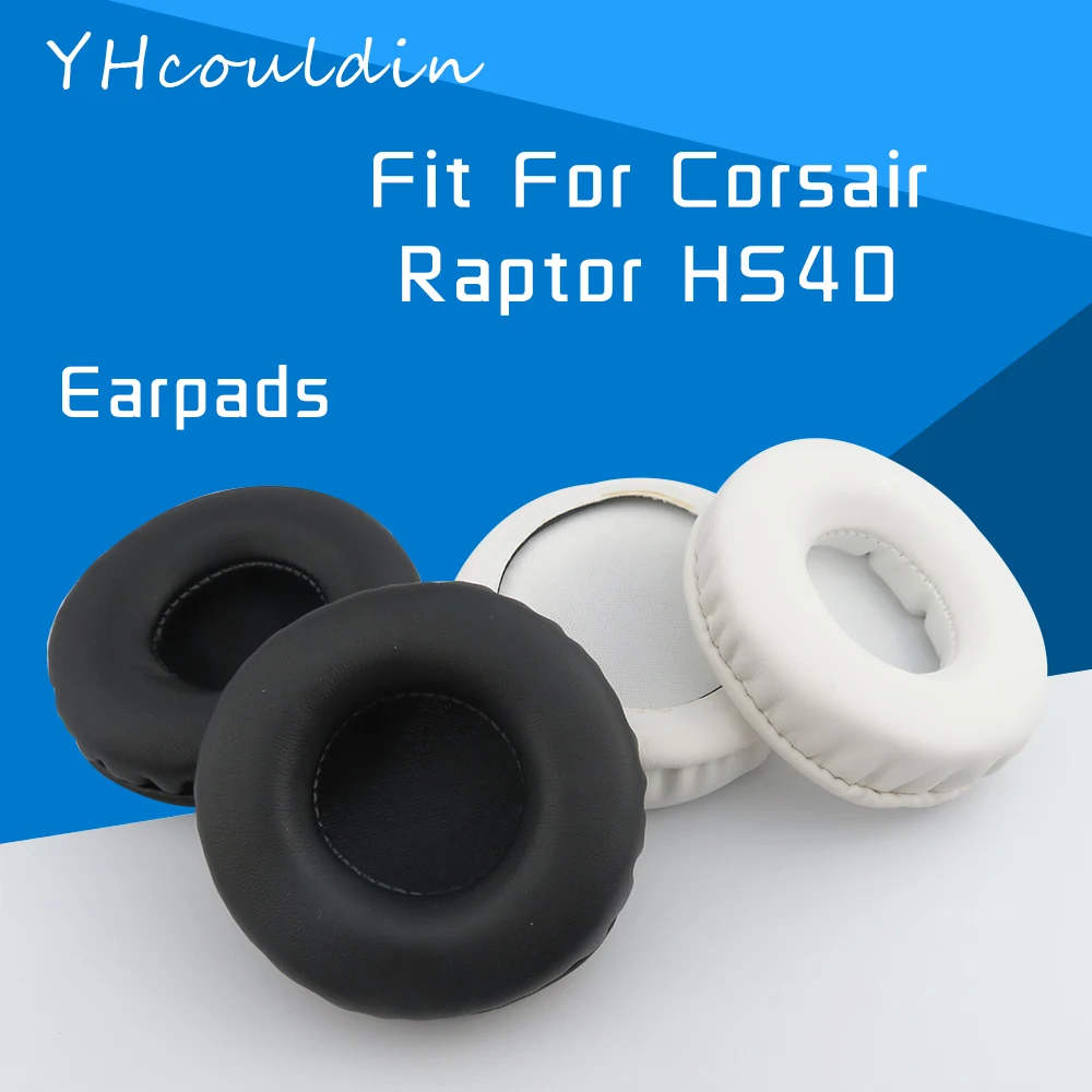 

YHcouldin Earpads For Corsair Raptor HS40 7.1 USB Gaming Headset Accessaries Replacement Leather