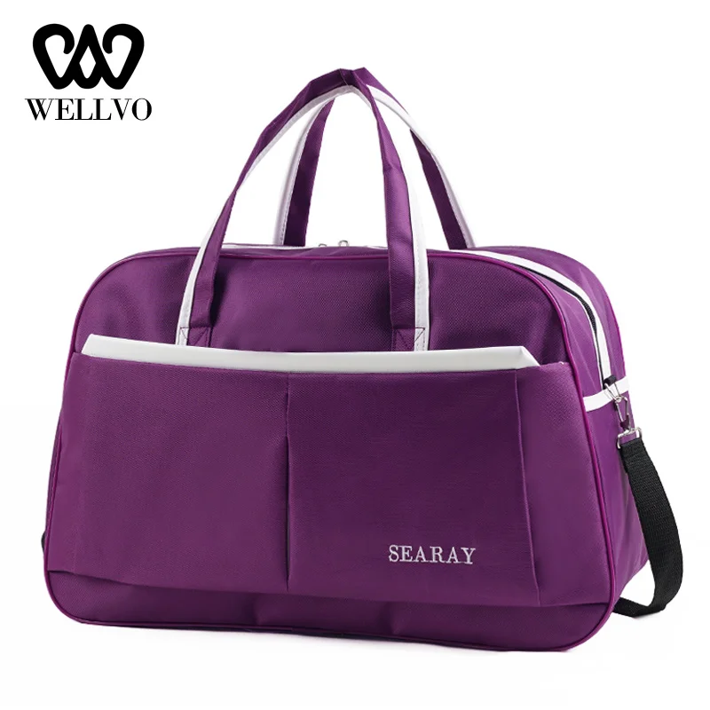 

Унисекс прочная дорожная сумка Оксфорд сумка мужская мода viaje Duffle Tote Большой Sac De повседневные сумки на плечо для женщин XA817WB
