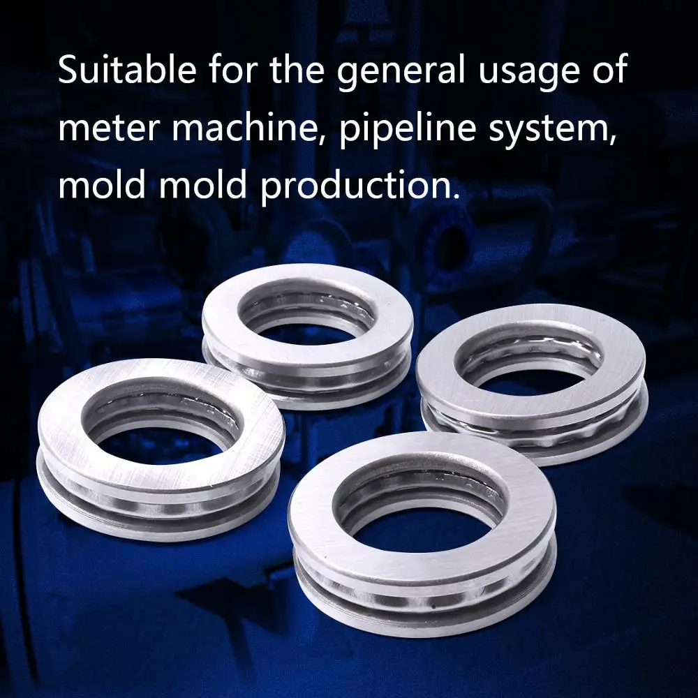 1 шт. Высокоточный миниатюрный упорный шариковый подшипник металлический осевой