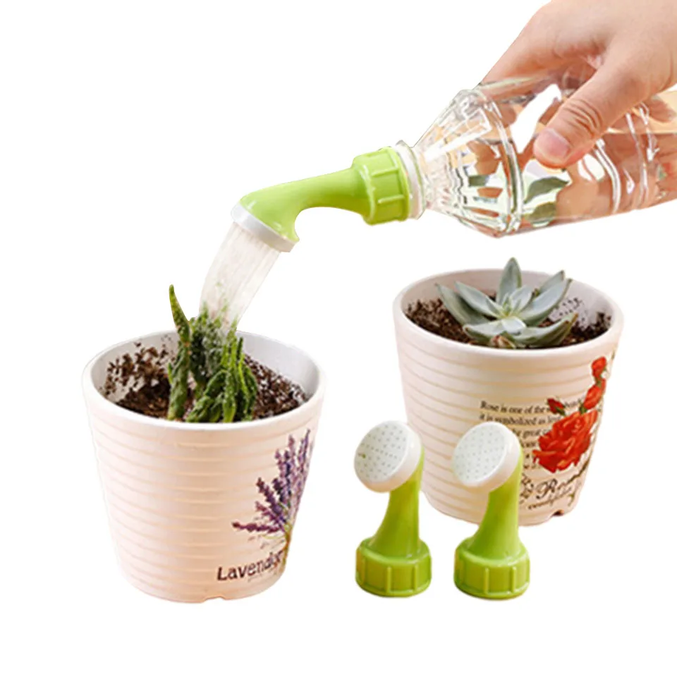 

Распылитель садовый с крышкой для бутылки, распылитель, прибор для полива растений в горшке, маленький инструмент для распыления воды, 2 шт.