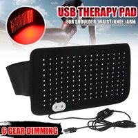 knee led light therapy pads arm support thermal heat therapy wrap hot compress knee massager for cramps pain relief