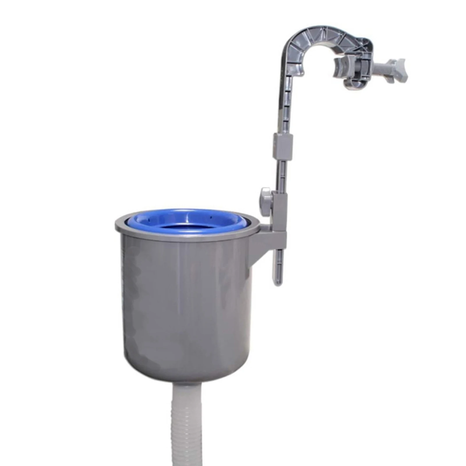 

Fountain Swimming Pool Surface Skimmer Plastic Outdoor Easy Use Debris Clean Tool Floating Leaves Wall Mount Practical Garden