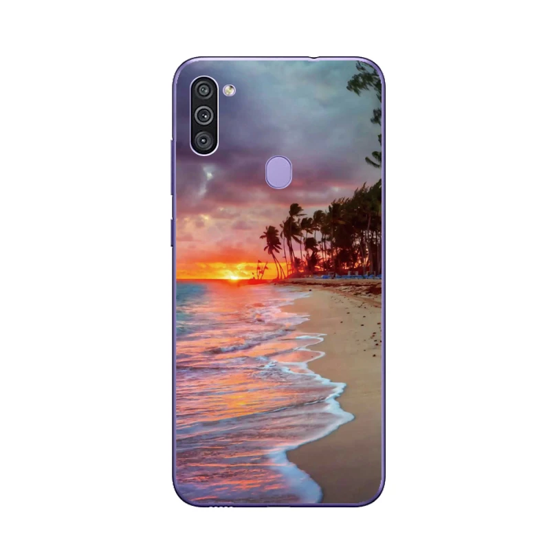 Мягкий чехол из ТПУ для Samsung M31 M315F 6 4 дюйма силиконовая задняя крышка Galaxy M11 M21