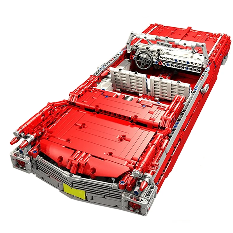 

MOC-3078 High-tech series Roadster Car Roadster Function Model City Racing Car Building Block Brick Toy