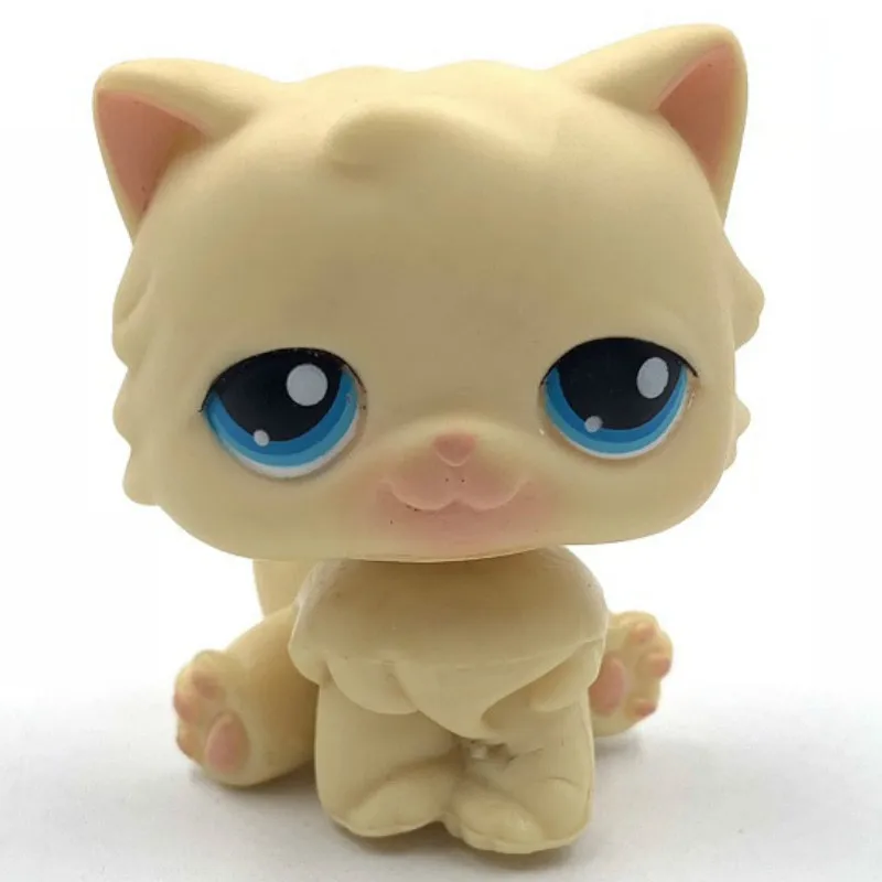 Лпс стоячки кошки собаки игрушки Lps кошка старый pet shop игрушка маленькая короткая шерсть котенок Гималайский котенок husky собака Спаниель колли great dane редкая коллекция фигурок - Цвет: CHAT