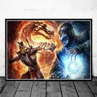 Настенные плакаты и принты Mortal Kombat, настолько реальные, что это больно, игровые картины для гостиной, нордическое украшение, домашний декор, Квадро