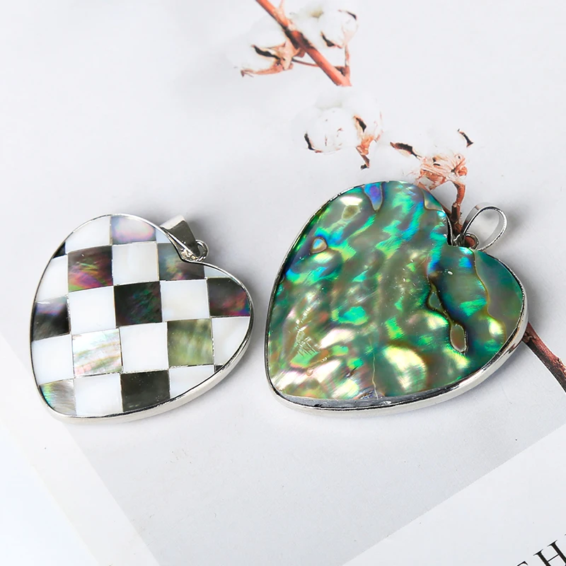 Подвеска в виде ракушки натурального цвета ожерелье для влюбленных кулон 2020