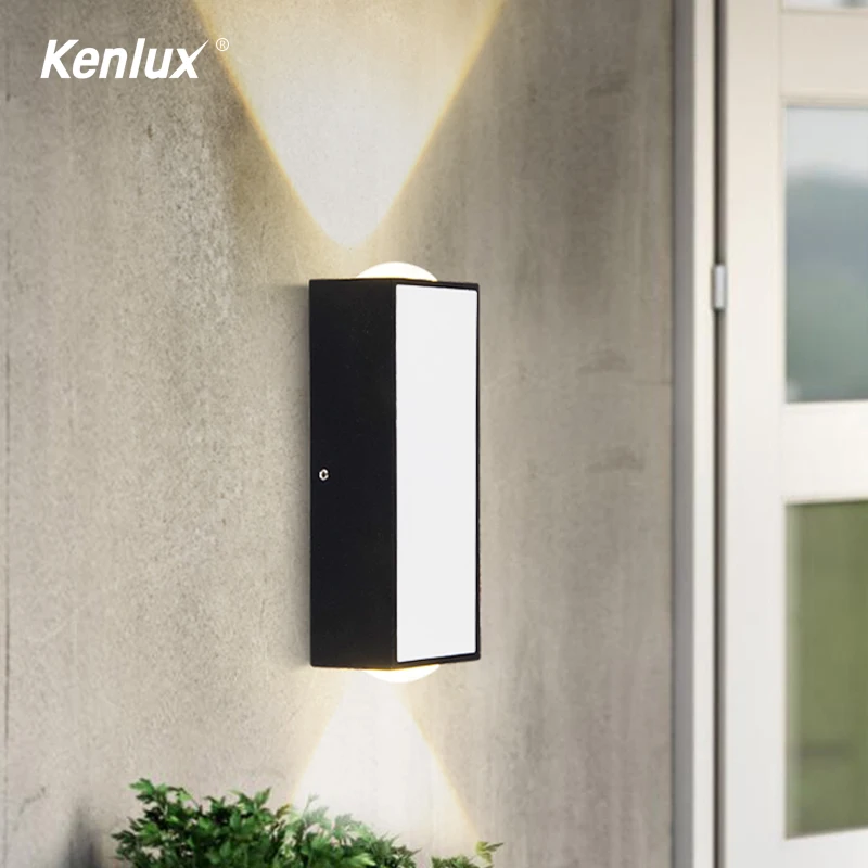 Уличный Водонепроницаемый светодиодный настенный светильник IP65 для крыльца