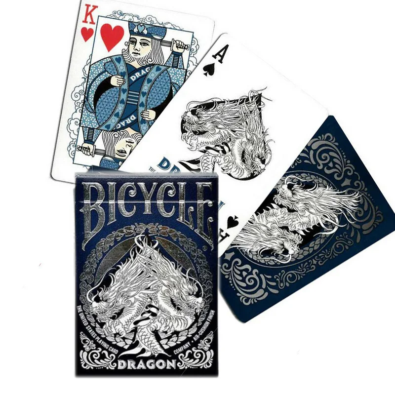 Велосипед Dragon Premium колода игральных карт размер покера USPCC ограниченная серия
