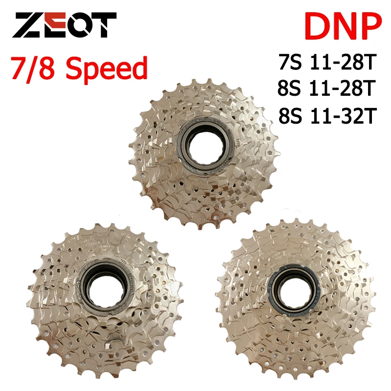 

DNP 7/8/9/10 Speed Mountain Bike Cassette 7S 8S 9S 10S 11-28T 11-32T Freewheel 28T 32T Flywheel Folding Tower Wheel Multiple