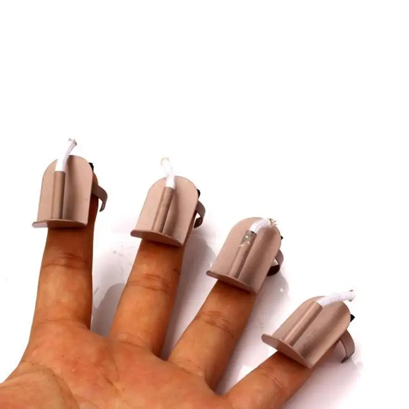 4 шт./компл. Пальчиковый огонь Хэллоуин розыгрыш игрушка сцена крупный план