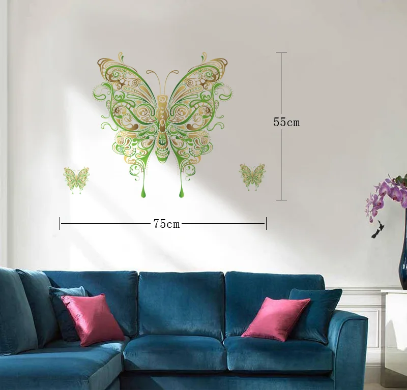 

HD Wall DIY Sticker for Children's Room Cartoon Kindergarten Wallpaper 3D Art Decal Sticker Child Room Wall Decor Anime Decor