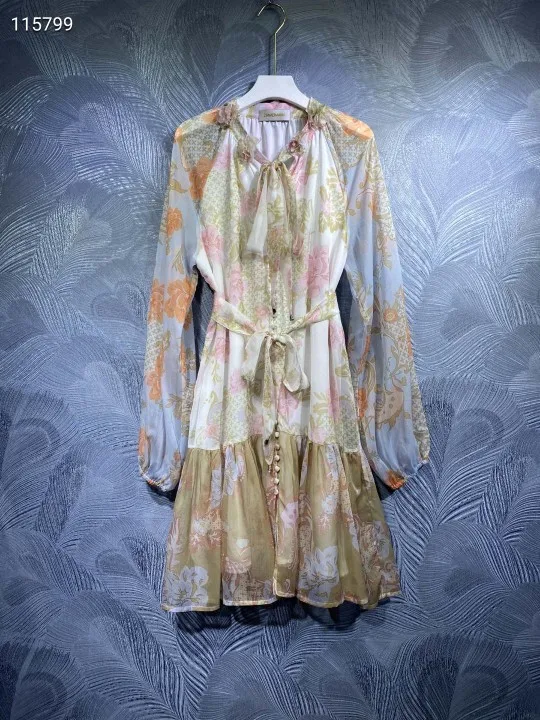 

2021 платья с поясом и цветочным принтом с эластичной талией, женские платья в стиле бохо, длинное платье макси с длинным рукавом