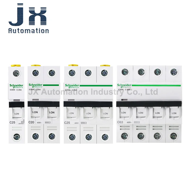 100% новый оригинальный миниатюрный автоматический выключатель IC65N 2P C типа